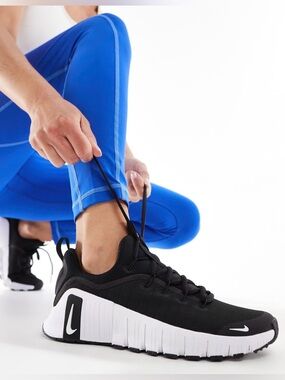 Nike Black and White Women's Training Sneakers
